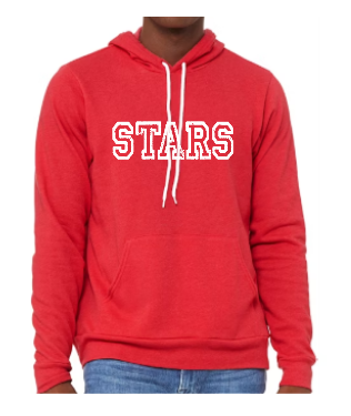 Heathered Distressed Stars Sweatshirt