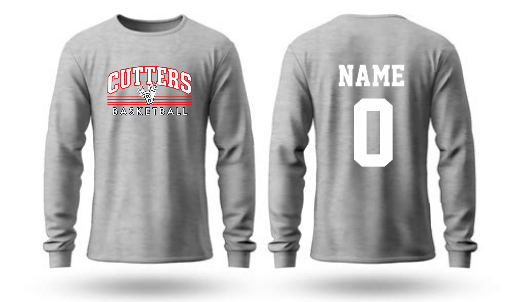 Cutters Girls Basketball Shooting Shirt