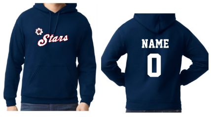 Personalized Stars Hoody
