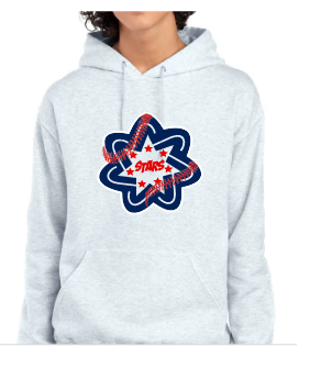 Baseball Stitch Stars Sweatshirt