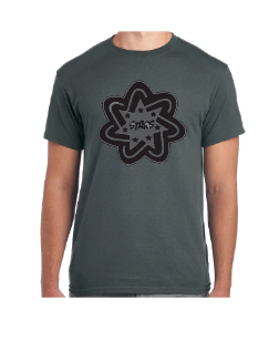 Black 7 Point Star Tshirt