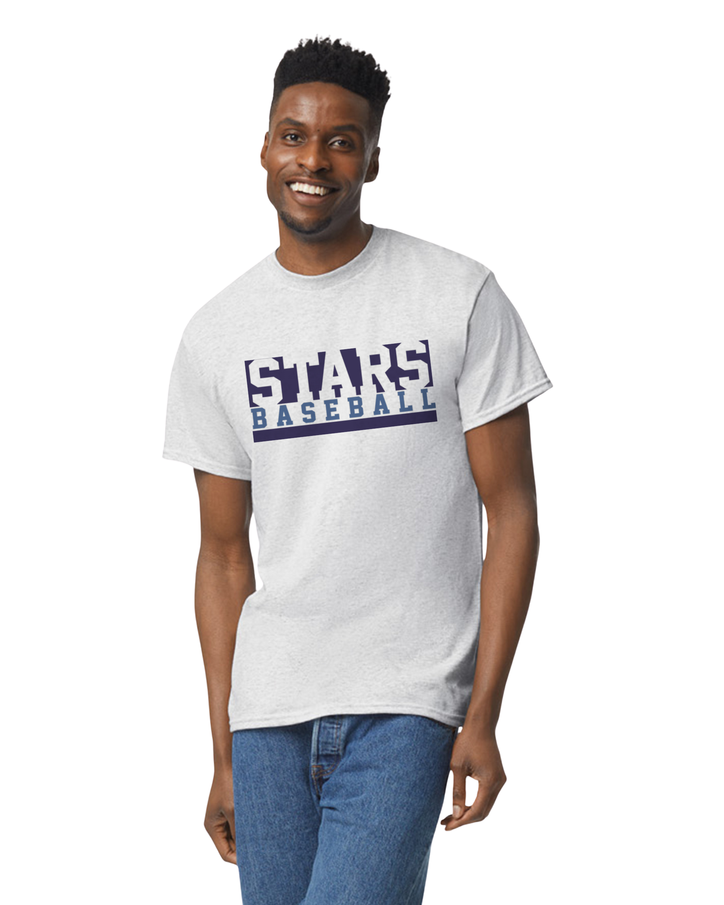 Blue Block Stars Tshirt