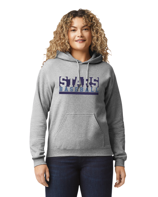 Stars Blue Block Hoody