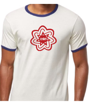 Stars Ringer TShirt – Shining Moments Products