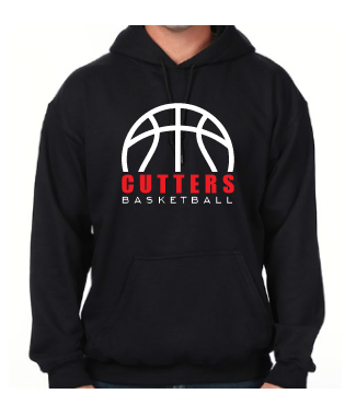 Cutters Basketball Black Hoody