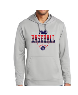 Dri Fit Stars Half Baseball Sweatshirt