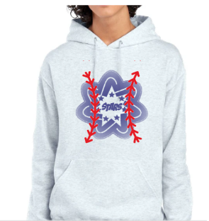 Faded Stars Baseball Sweatshirt