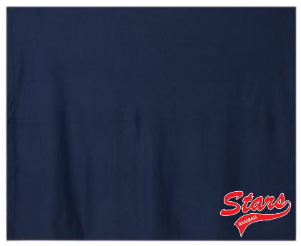 Stars Baseball Fleece Blanket