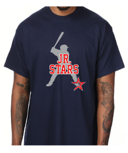 Jr. Stars Baseball Silhouette Tshirt