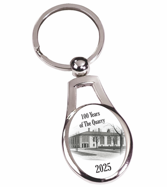 100 Years of The Quarry Key Chain