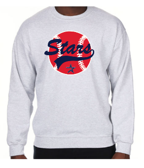 Large Baseball Image Crewneck