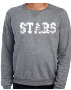 Stars Snow Heather Crewneck