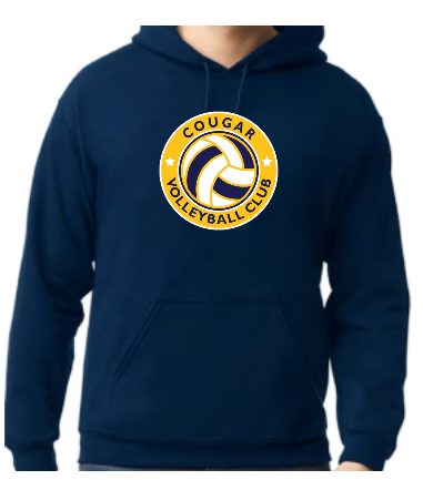 Cougar Volleyball Circle Hoody