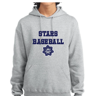 Stars Baseball Navy Print Sweatshirt