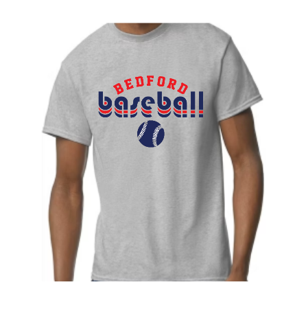 Retro Bedford Baseball TShirt