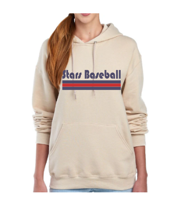 Retro Stripe Stars Baseball Sweatshirt