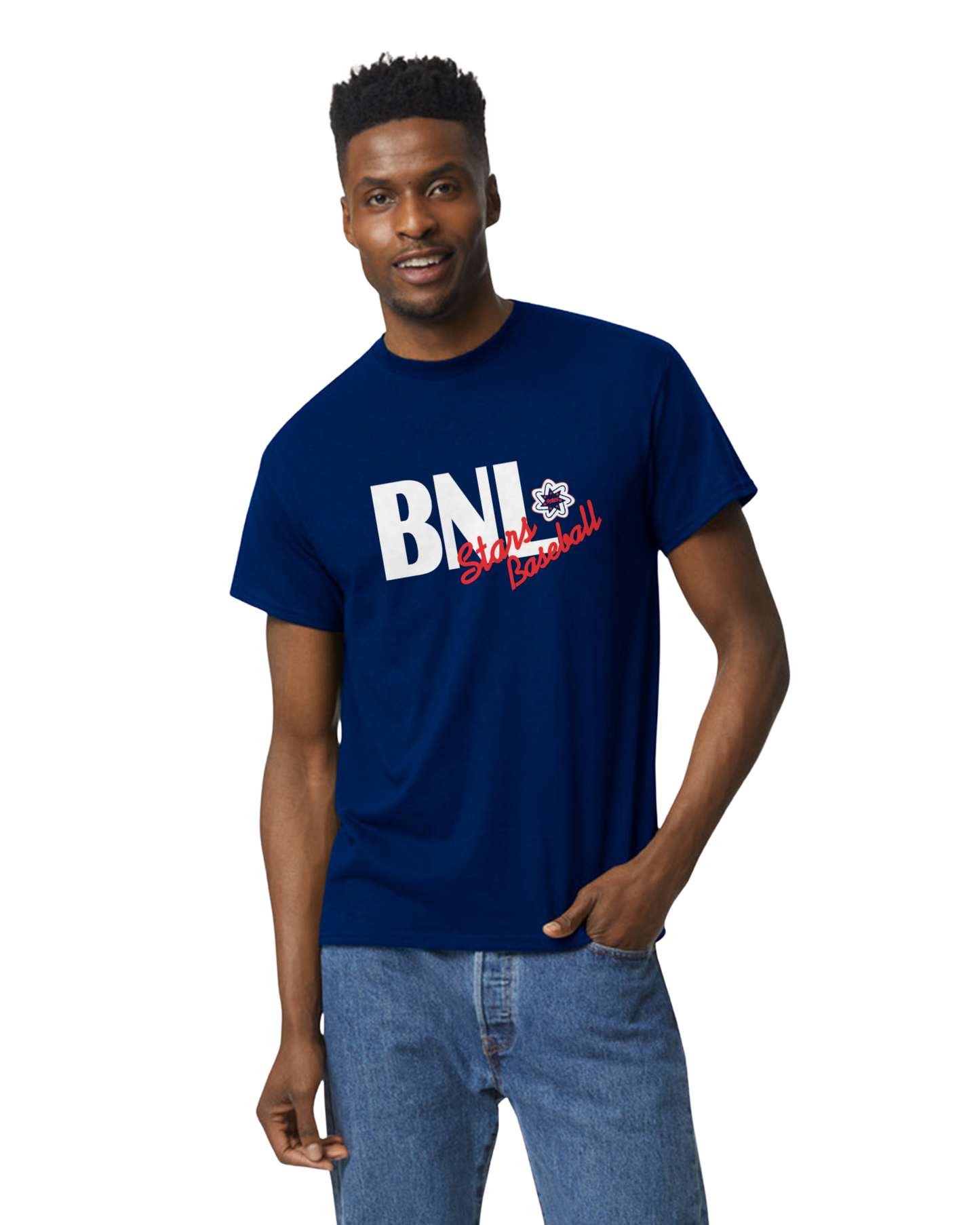 Slanted Stars Baseball Tshirt