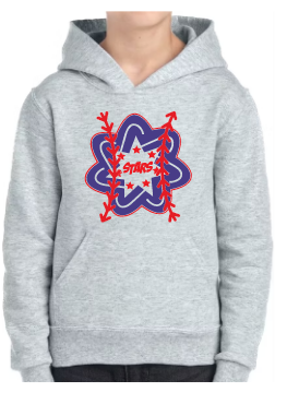 Stars Logo with Baseball Stitching Sweatshirt Youth