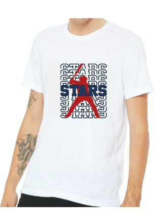 Stars Baseball Player Tshirt