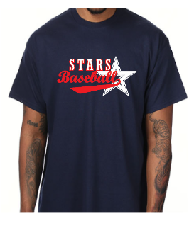 Stars Baseball Star Logo Tshirt