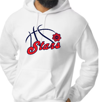 Stars Basketball Net Hoody