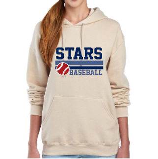 Vintage Striped Stars Baseball Sweatshirt