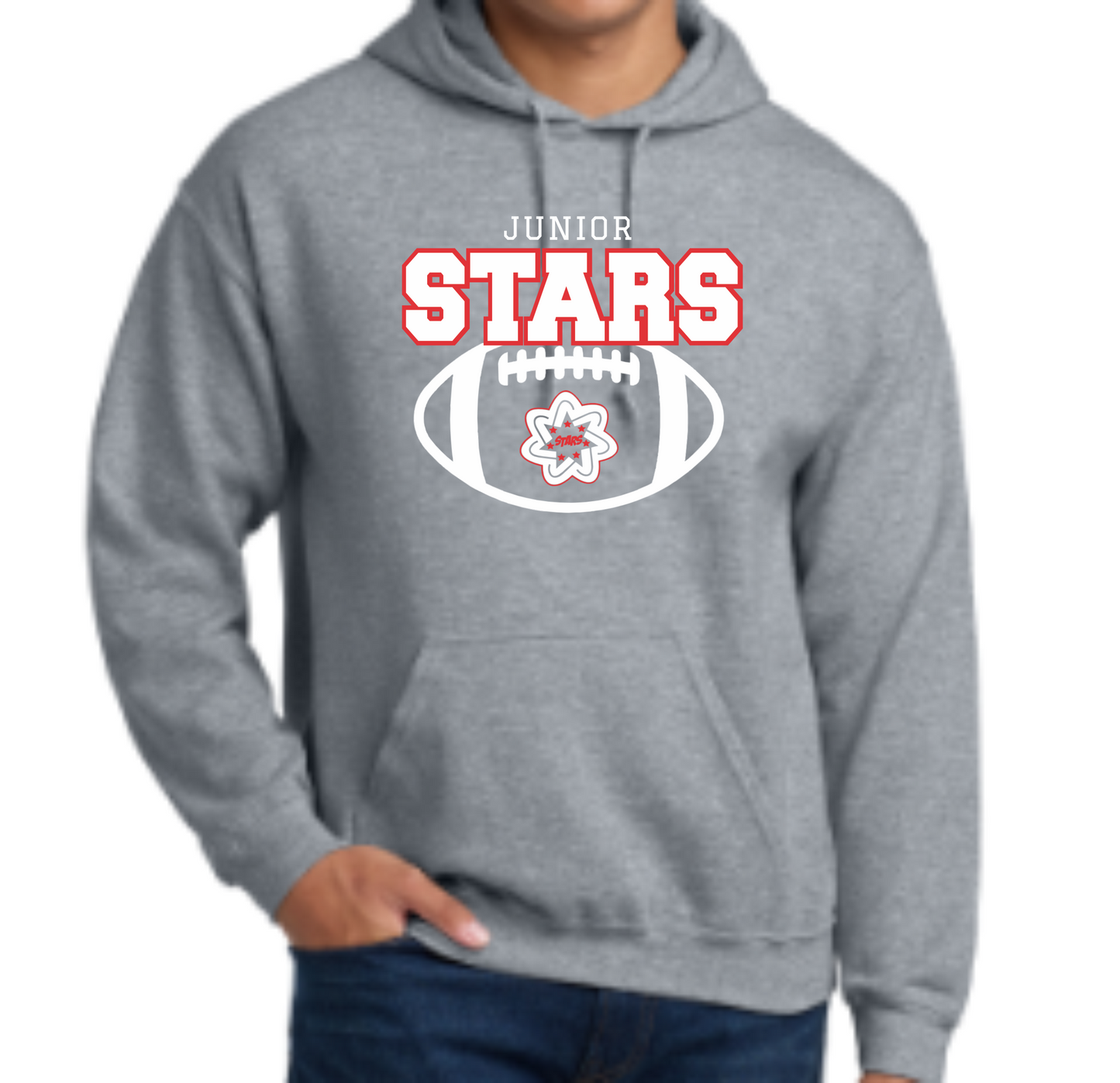 Gray Block Stars Sweatshirt