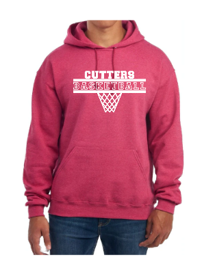 Heather Red Cutters Basketball Sweatshirt
