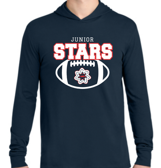 Navy Hooded TShirt